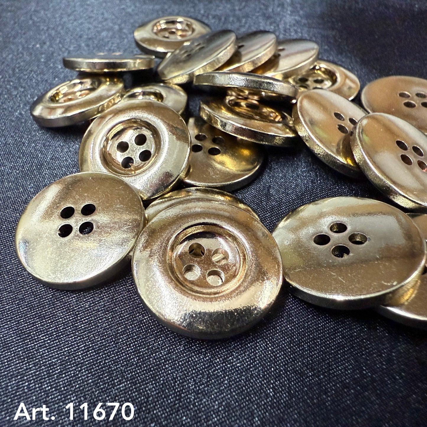 Gold-Four-Hole-Button-For-Sale-Online-Near-Sturdy-Strong-Wholesale-Buttonology-Inc