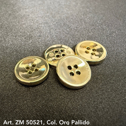 Gold-Sew-Through-Round-Button