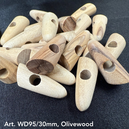 Art. WD95/30mm, Olivewood Toggle