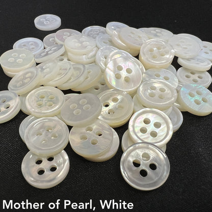 Mother of Pearl, Shape 17 - Buttonology Inc.